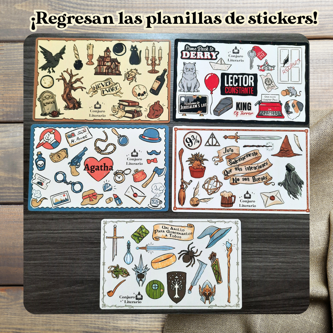 Planillas de Stickers