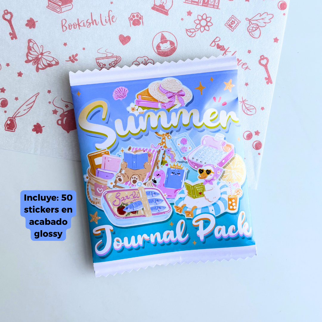 Stickers Summer Journal