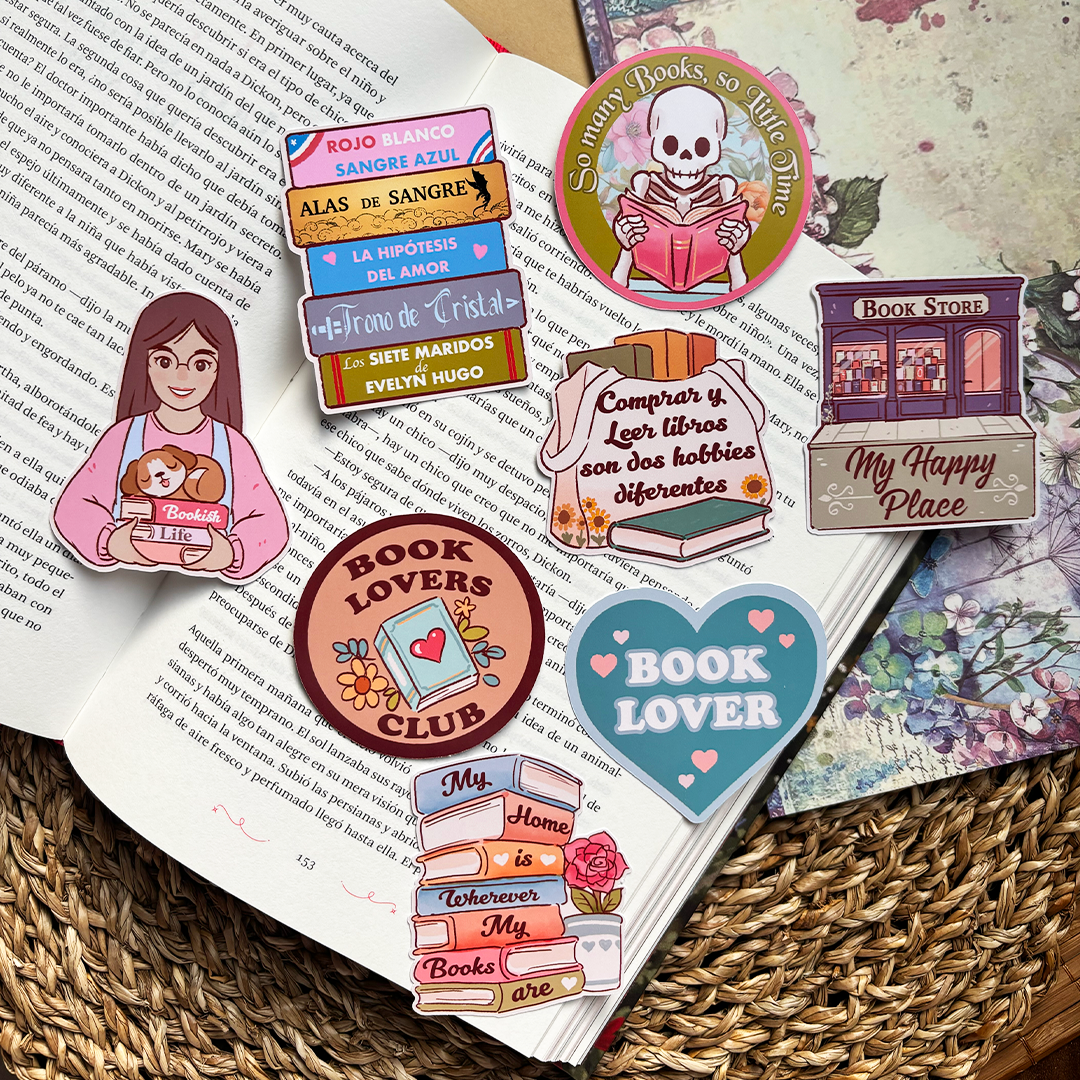 Stickers Bookish Life