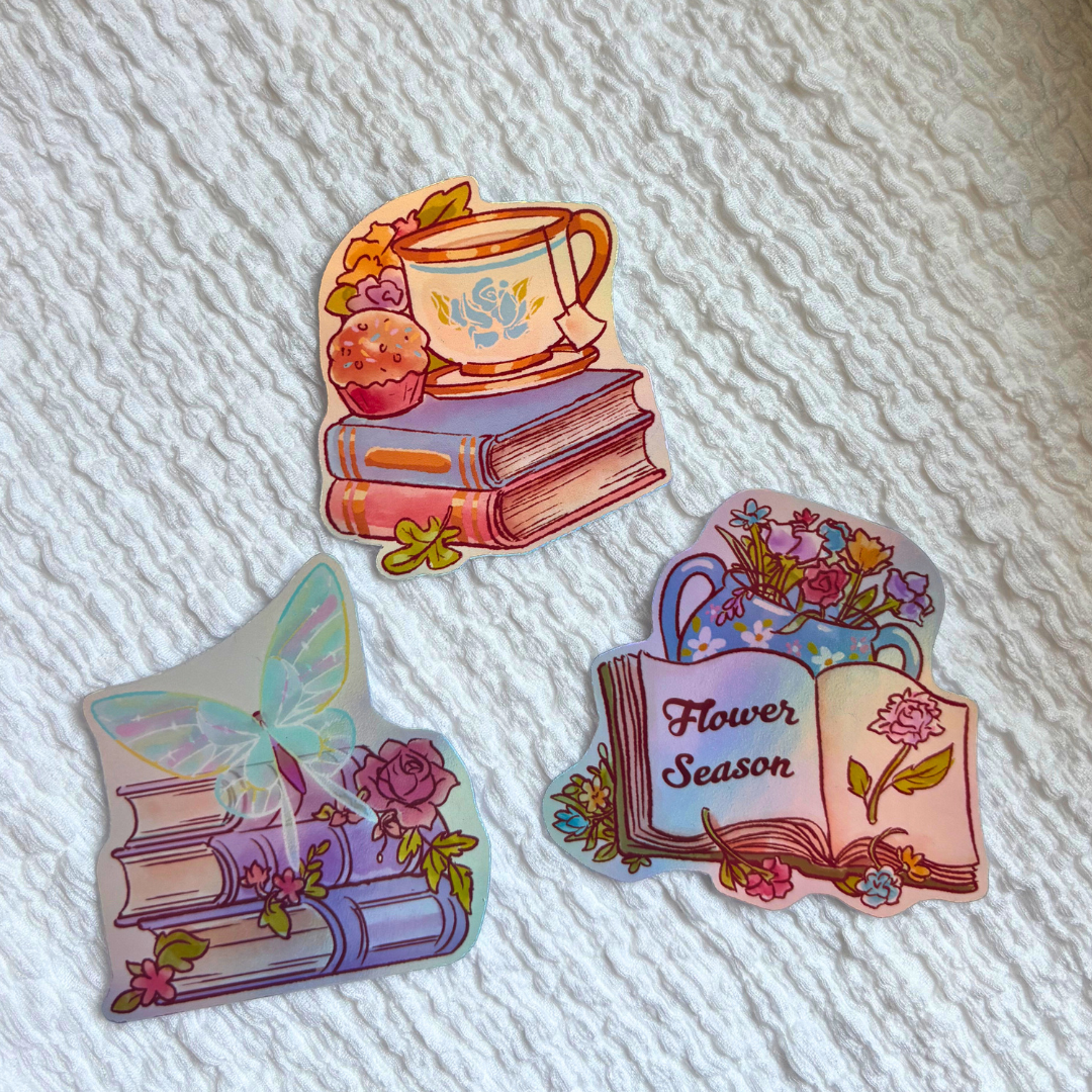 Stickers Books & Spring