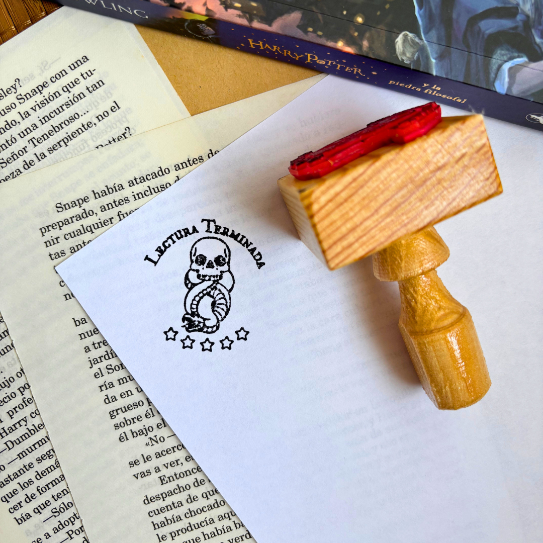 Sello Marca Tenebrosa / Lectura terminada