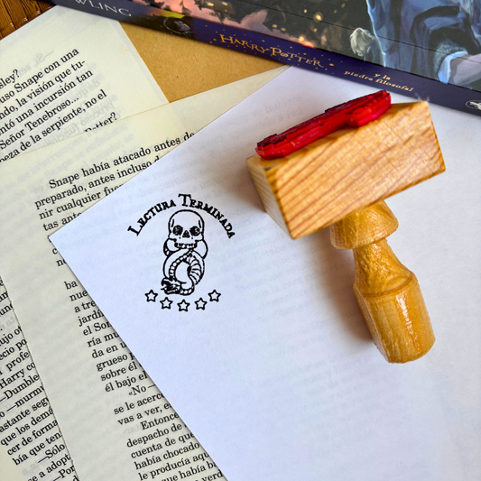 Sello Marca Tenebrosa / Lectura terminada