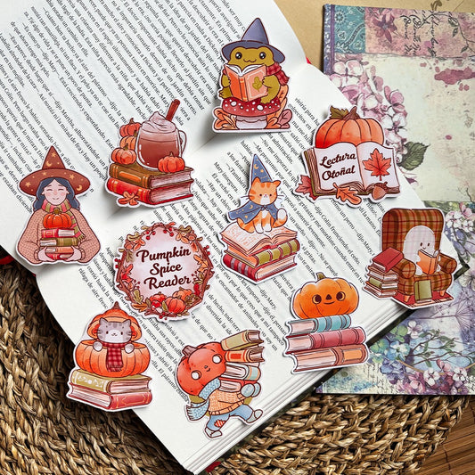 Stickers Pumpkin Spice Reader