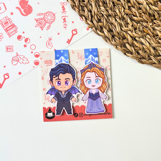 Separadores Feyre y Rhysand