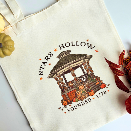 Tote bag Stars Hollow