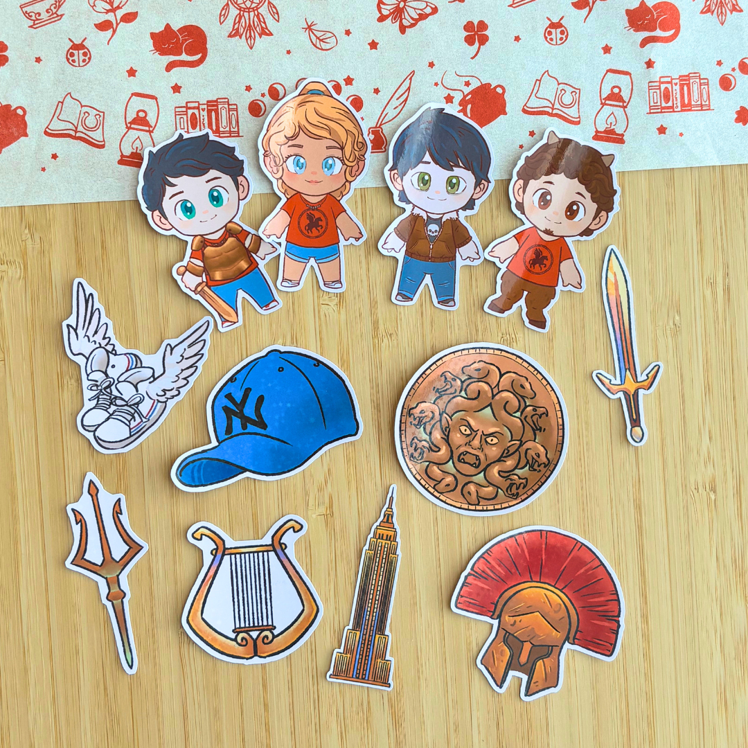 Set Stickers Percy