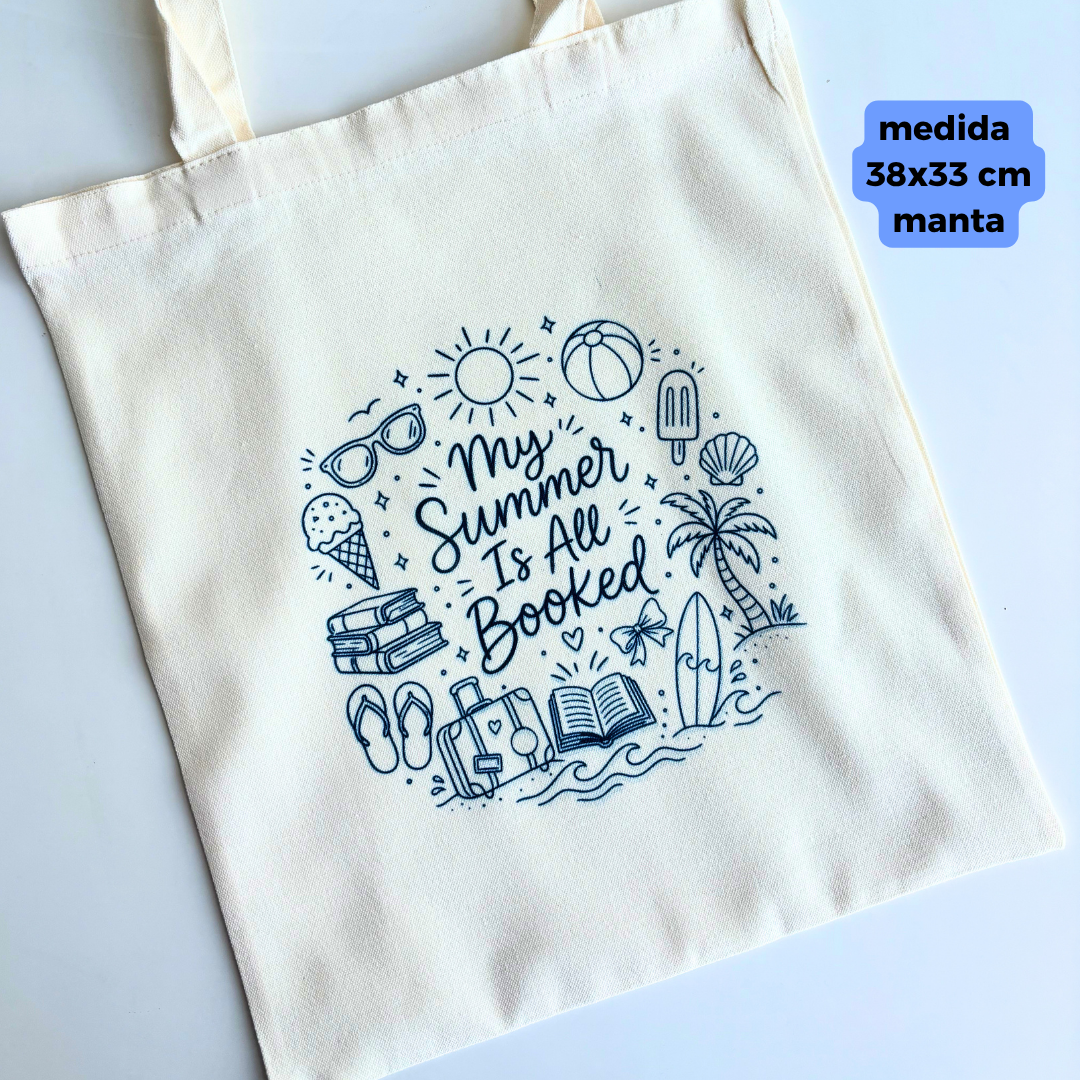 Tote bag Summer Bookish