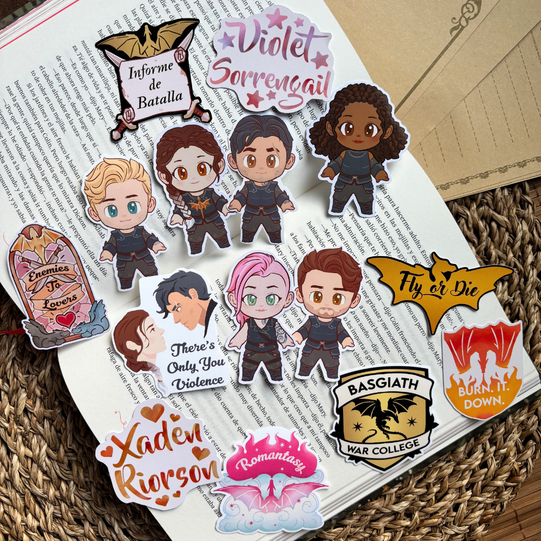 Stickers Alas de Sangre