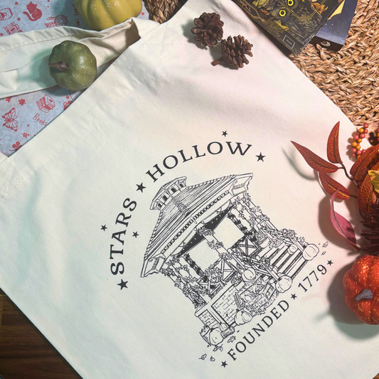 Tote bag Stars Hollow