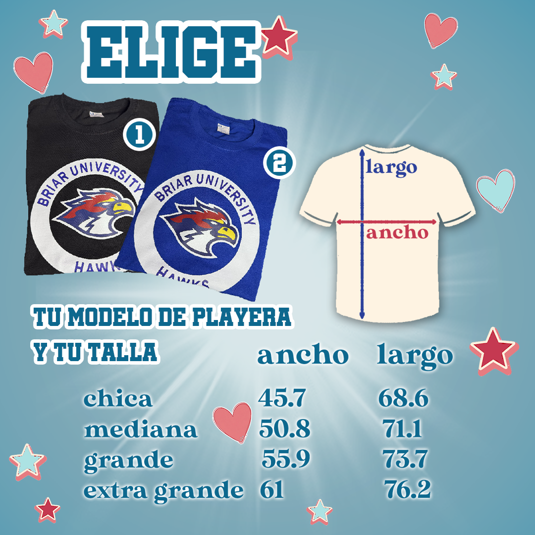 Caja con playera
